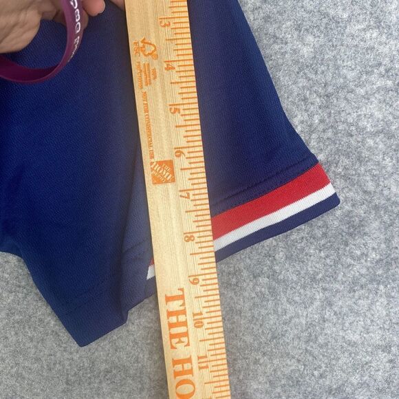 VTG Diadora Mens Soccer Jersey Polyester Size Medium #8 USA Made 80's 90's - Picture 7 of 8